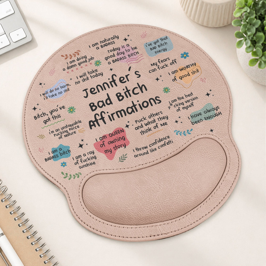 Bad-BTch-Affirmations-For-Coworkers,-Friends,-Self-Gift-Personalized-Mouse-Pad-1