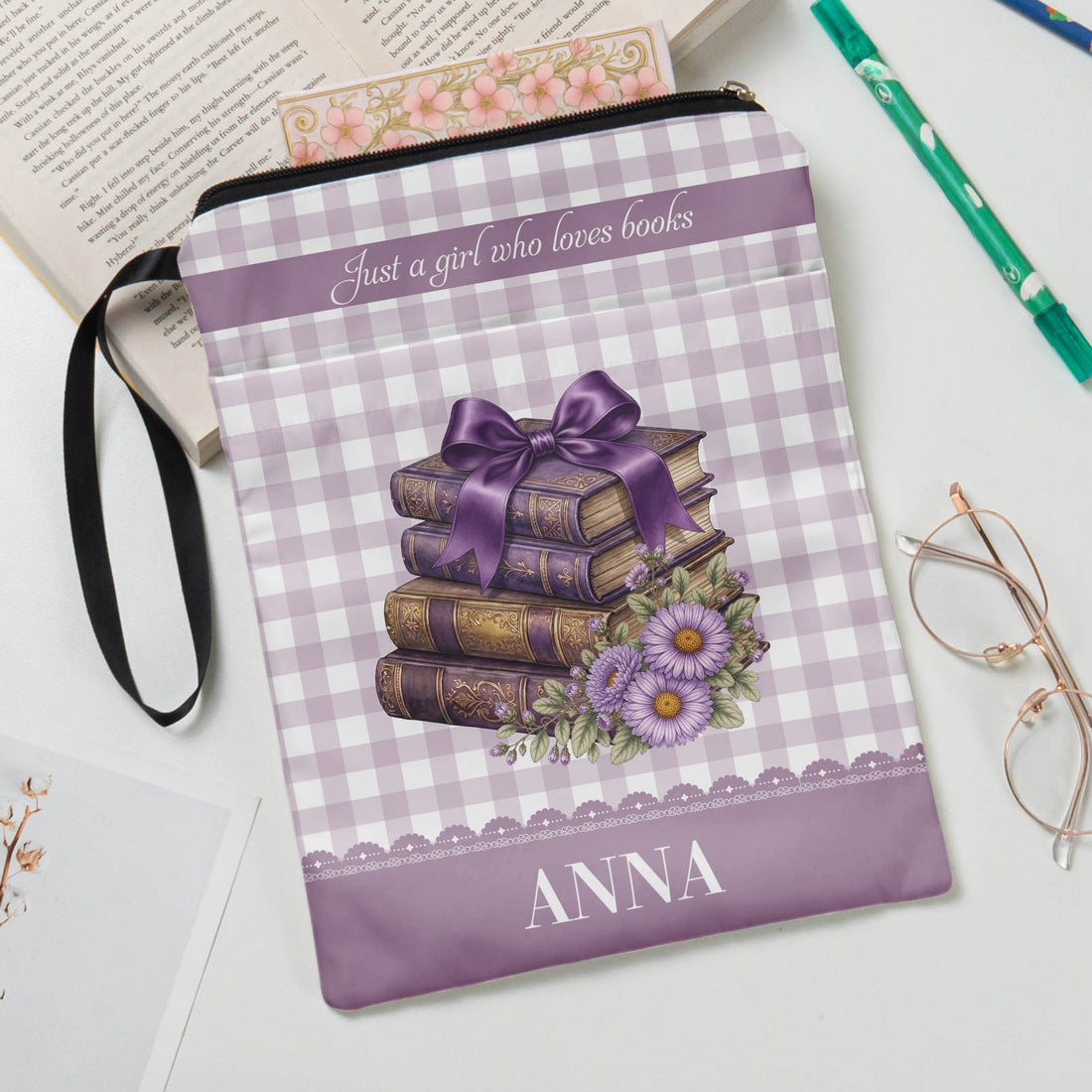 Bookaholic-Gift-For-Book-Lovers,-Bookworm-Personalized-Book-Sleeve-1