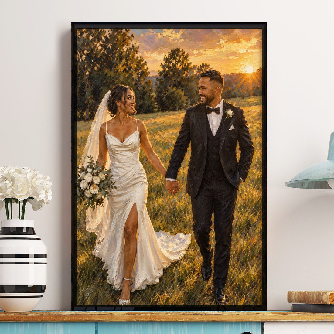 Custom-Couple-Photo-Oil-Painting-Art-Anniversary-Valentines-Day-Gifts-Personalized-Poster-1