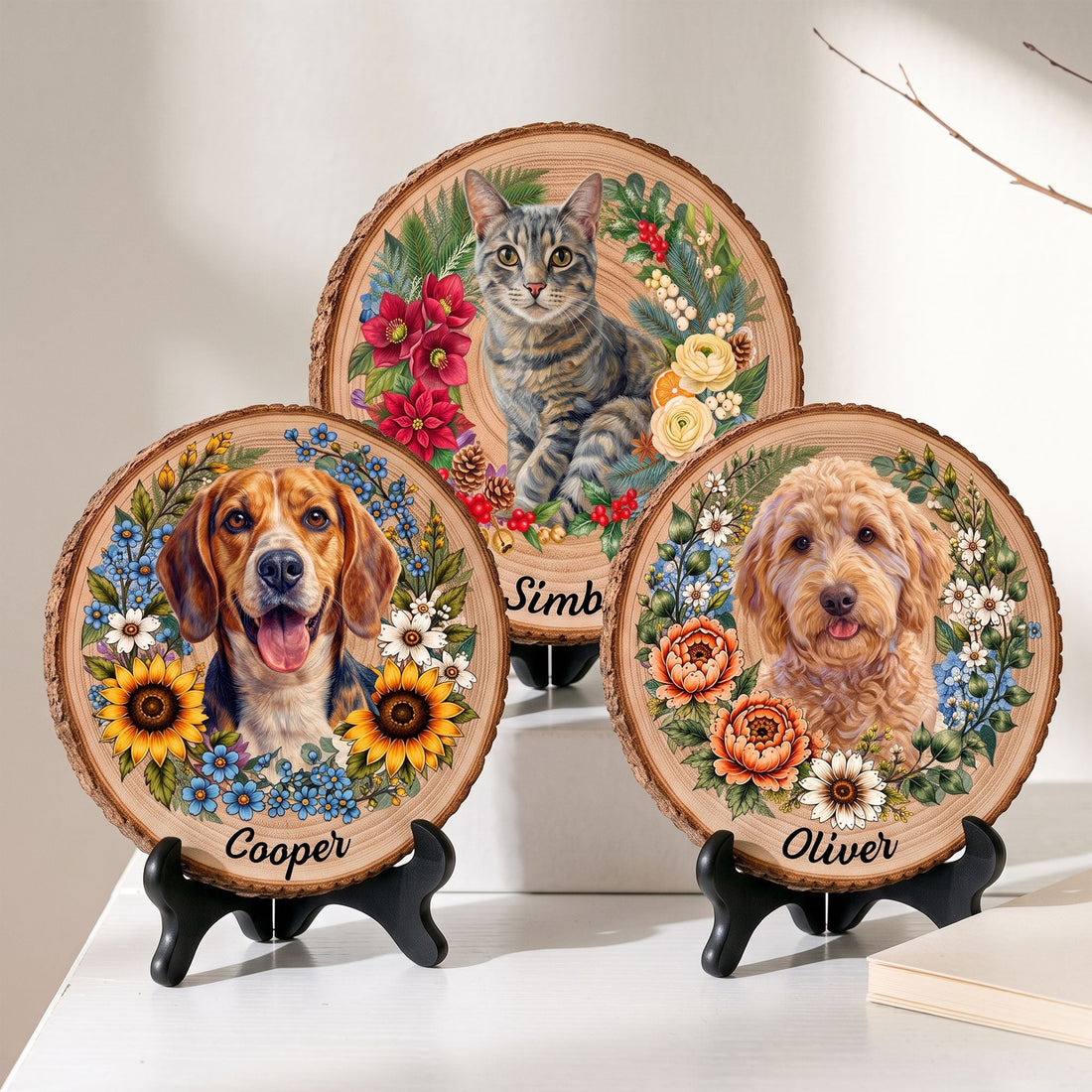 Custom-Pet-Portrait-Oil-Painting-Art-Pet-Loss-Gift-Personalized-Wooden-Plaque-1