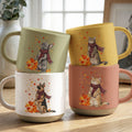 Custom-Photo-Watercolor-Pet-With-Fall-Leaves-Autumn-Lovely-Dog-Cat-Portrait,-Fall-Coffee-Cosy-Mug-Personalized-Mug-1