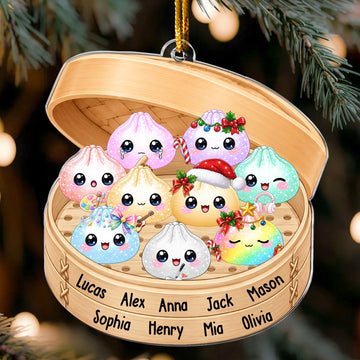 Cute-Dumplings-Family-Christmas-Personalized-Ornament-1