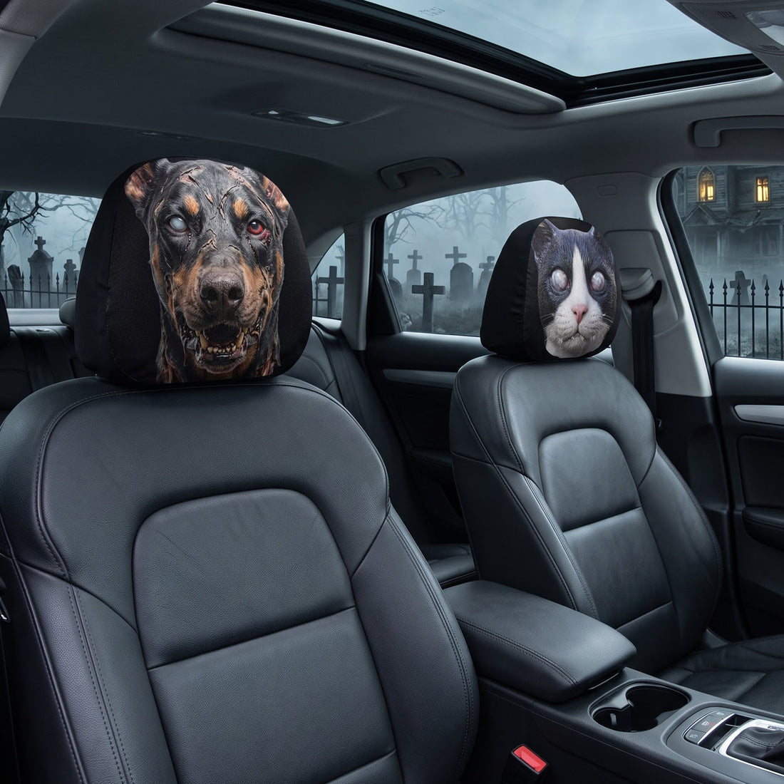 Funny-Animal-Passengers-Personalized-Car-Headrest-Covers