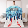 Icecream-Drip-Design-For-Baseball,-Softball,-Soccer,-Football,-Basketball,-Hockey-Lover--Personalized-Blanket-1