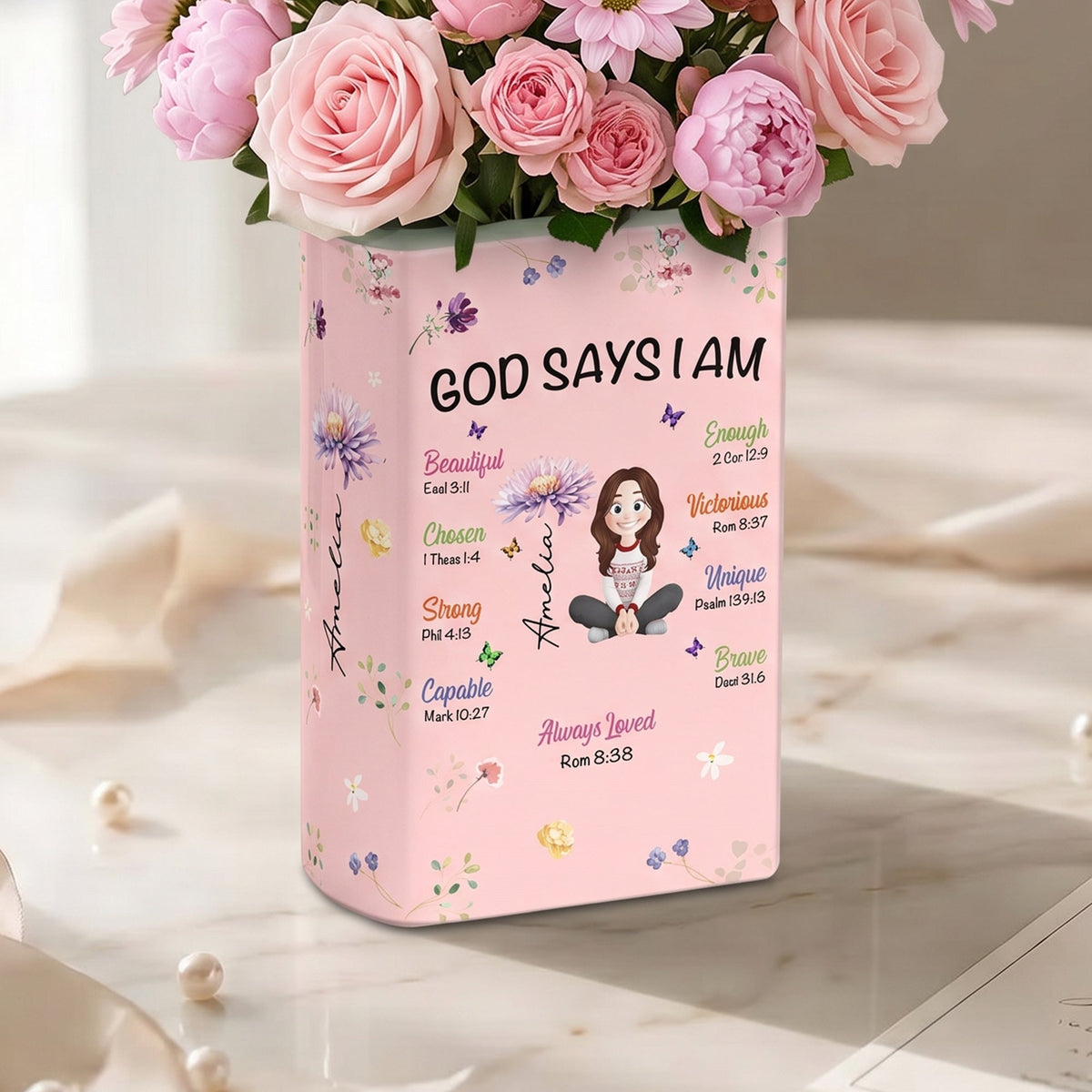 Kid-Birth-Flower-God-Says-I-Am-Personalized-Vase-1