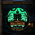 Haunted House Family Scary - Personalized Wood Sign 1