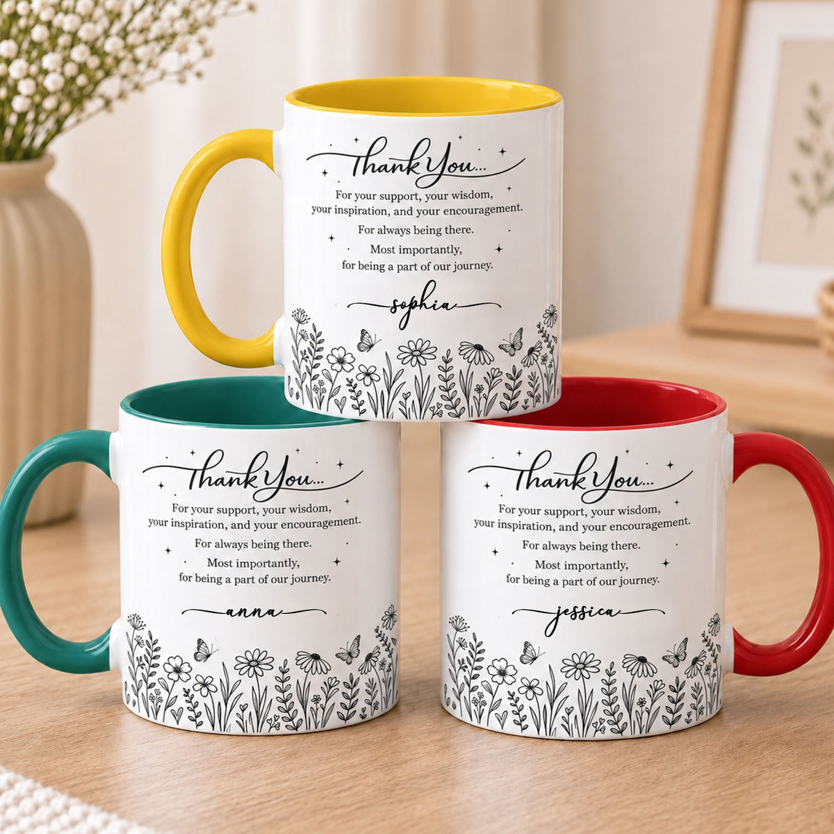Thank You Employee Appreciation Gift - Personalized Mug 1